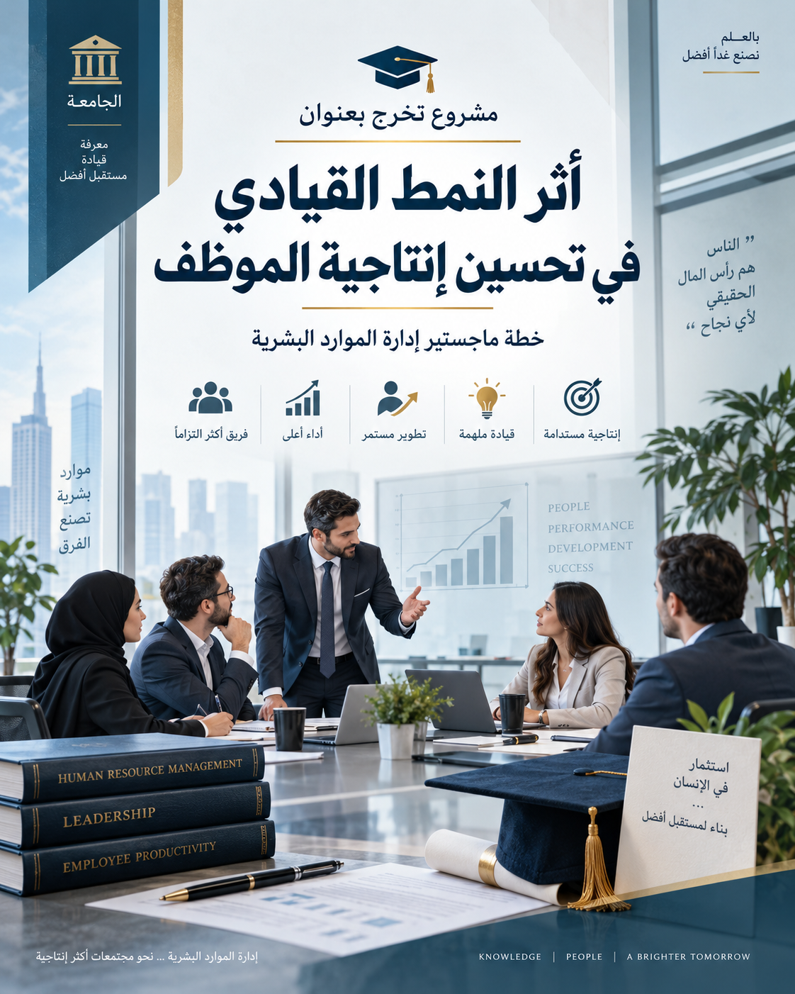 معاينة أثر النمط القيادي في تحسين إنتاجية الموظف