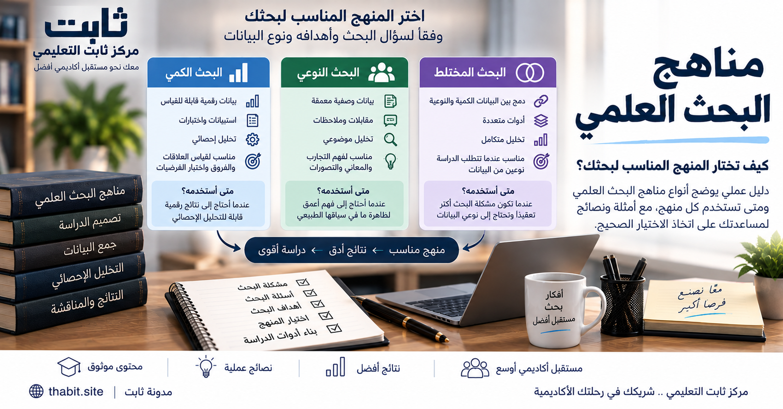 صورة مقال مناهج البحث العلمي: كيف تختار المنهج المناسب لبحثك؟