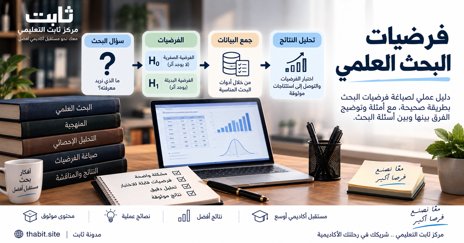 صورة مقال فرضيات البحث العلمي: كيفية صياغتها بطريقة صحيحة مع أمثلة