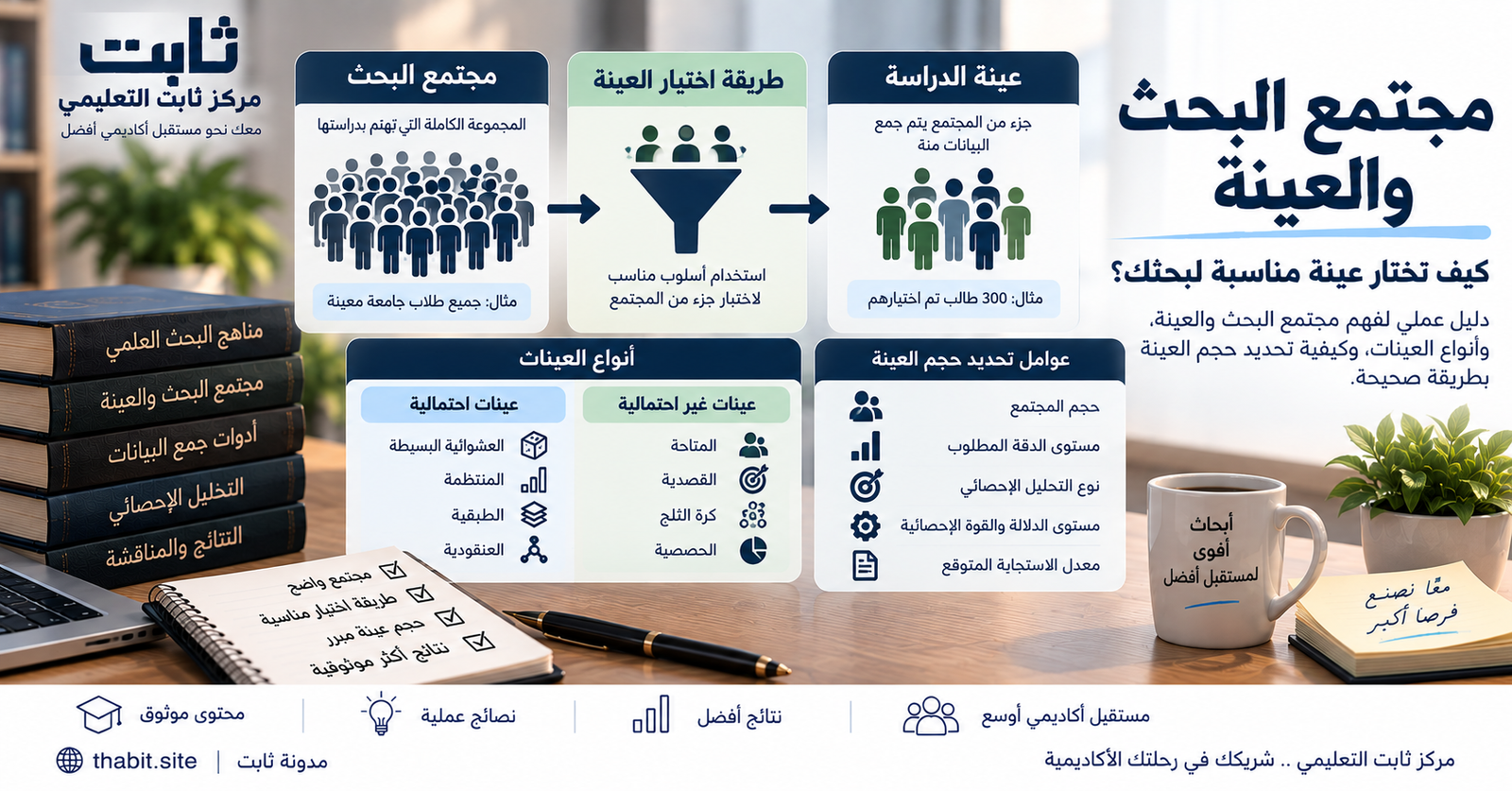 صورة مقال مجتمع البحث والعينة: كيف تختار عينة مناسبة لبحثك؟